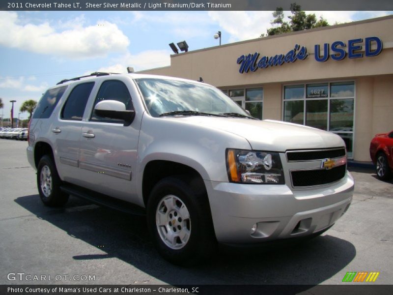 Sheer Silver Metallic / Light Titanium/Dark Titanium 2011 Chevrolet Tahoe LT