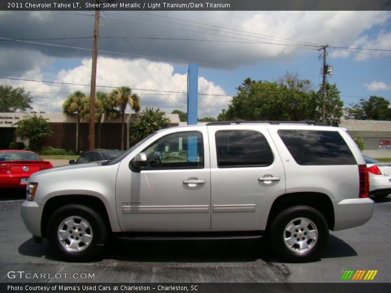Sheer Silver Metallic / Light Titanium/Dark Titanium 2011 Chevrolet Tahoe LT
