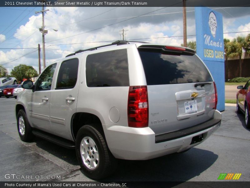 Sheer Silver Metallic / Light Titanium/Dark Titanium 2011 Chevrolet Tahoe LT