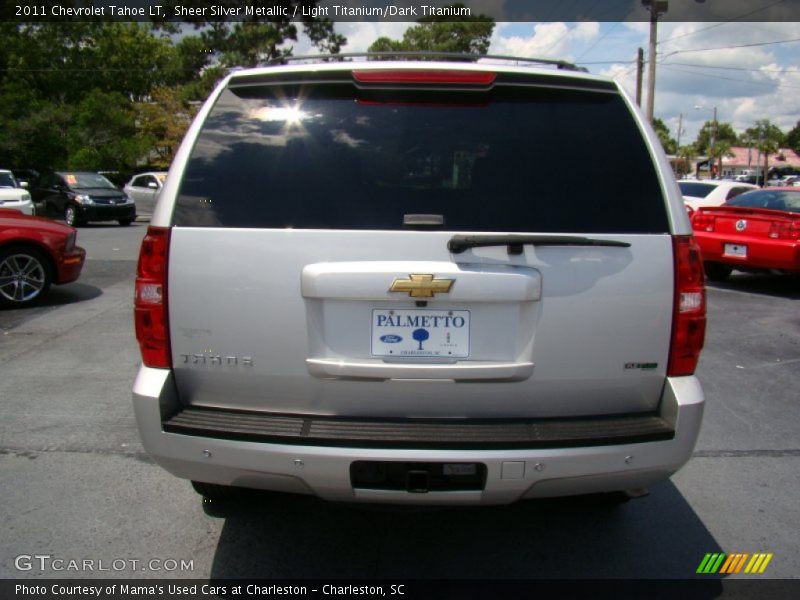 Sheer Silver Metallic / Light Titanium/Dark Titanium 2011 Chevrolet Tahoe LT