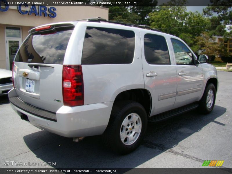 Sheer Silver Metallic / Light Titanium/Dark Titanium 2011 Chevrolet Tahoe LT