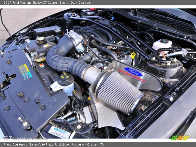 Black / Dark Charcoal 2007 Ford Mustang Shelby GT Coupe