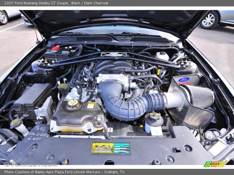 Black / Dark Charcoal 2007 Ford Mustang Shelby GT Coupe