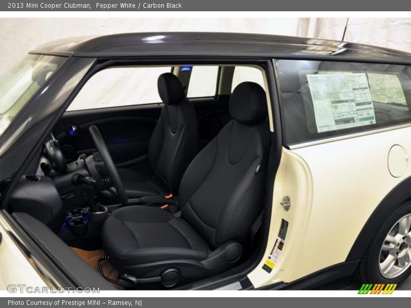 Pepper White / Carbon Black 2013 Mini Cooper Clubman