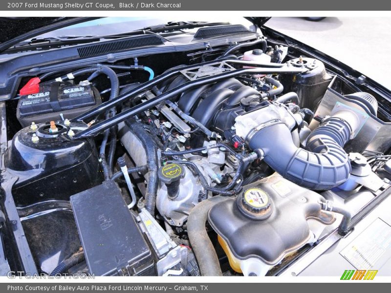 Black / Dark Charcoal 2007 Ford Mustang Shelby GT Coupe