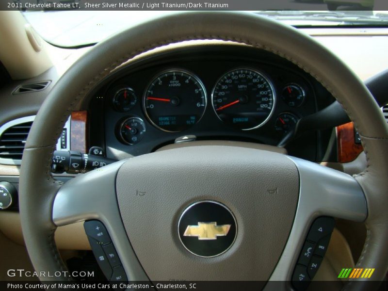 Sheer Silver Metallic / Light Titanium/Dark Titanium 2011 Chevrolet Tahoe LT