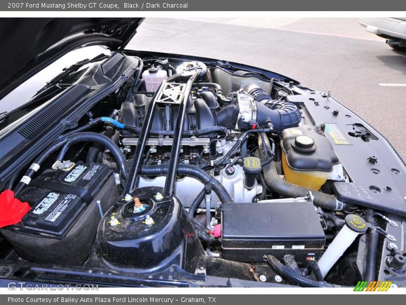 Black / Dark Charcoal 2007 Ford Mustang Shelby GT Coupe