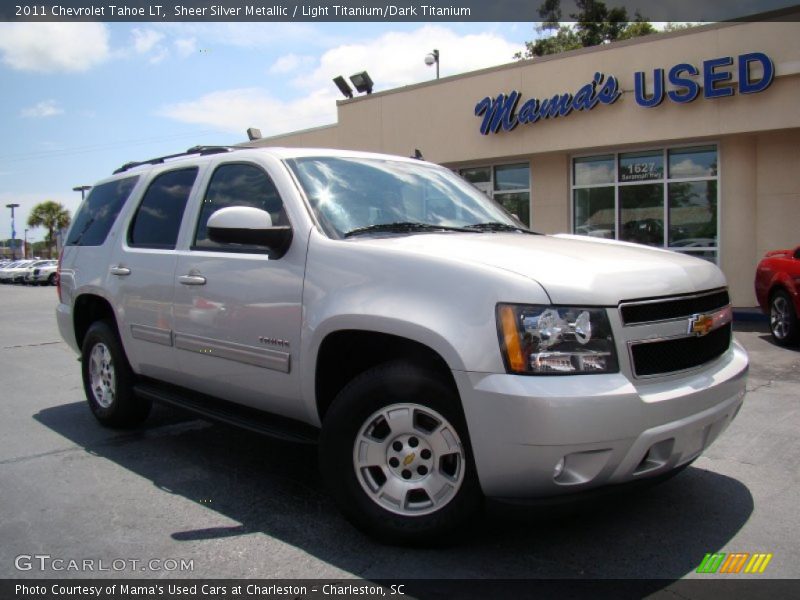 Sheer Silver Metallic / Light Titanium/Dark Titanium 2011 Chevrolet Tahoe LT