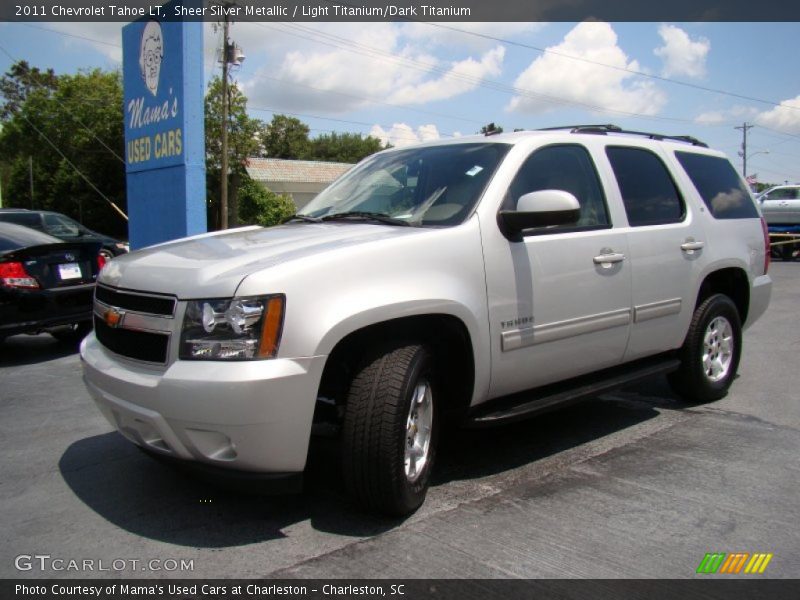 Sheer Silver Metallic / Light Titanium/Dark Titanium 2011 Chevrolet Tahoe LT
