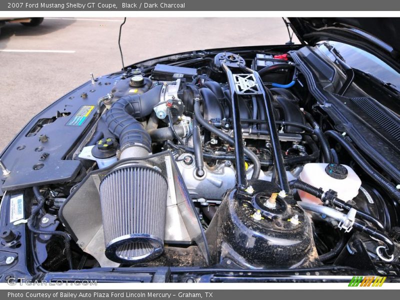 Black / Dark Charcoal 2007 Ford Mustang Shelby GT Coupe
