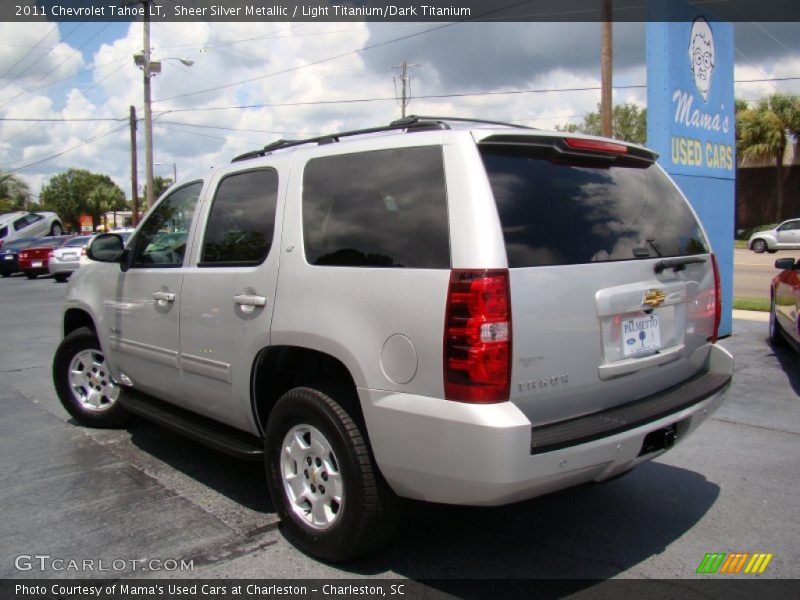 Sheer Silver Metallic / Light Titanium/Dark Titanium 2011 Chevrolet Tahoe LT