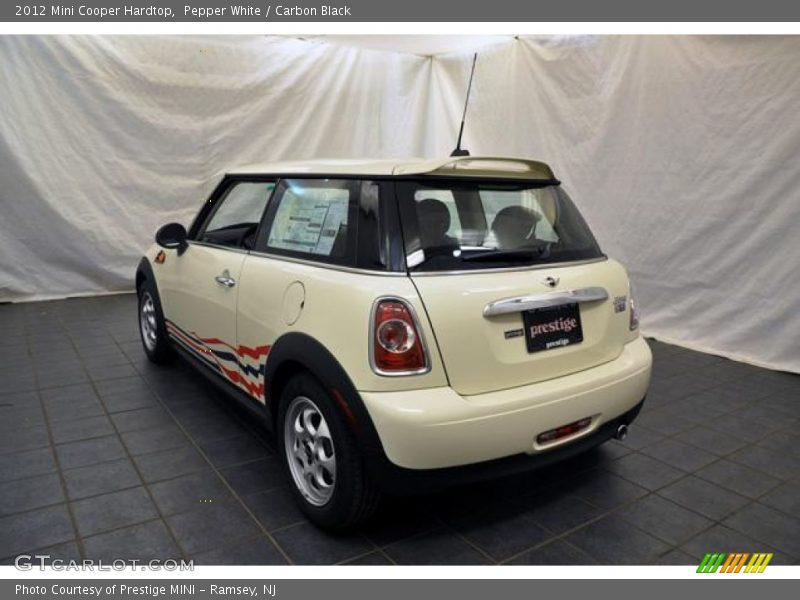 Pepper White / Carbon Black 2012 Mini Cooper Hardtop