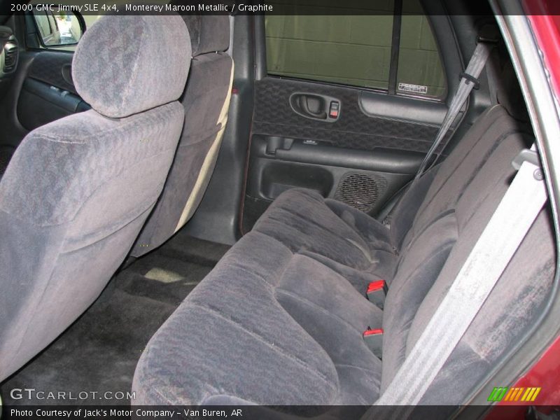Monterey Maroon Metallic / Graphite 2000 GMC Jimmy SLE 4x4