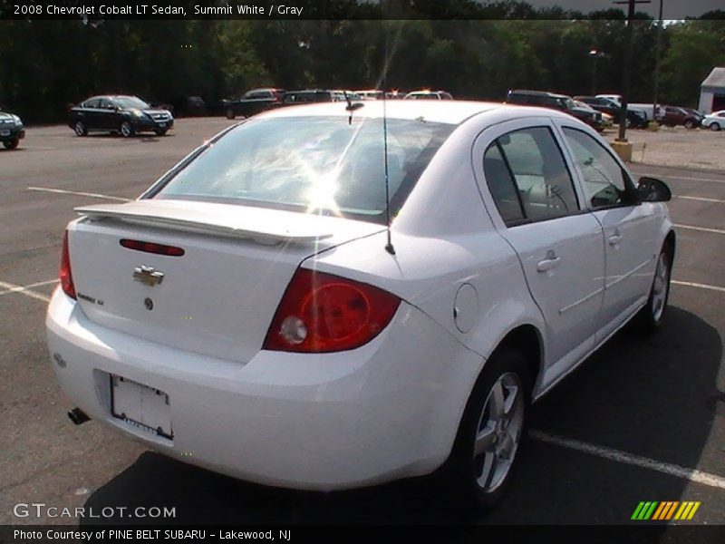 Summit White / Gray 2008 Chevrolet Cobalt LT Sedan