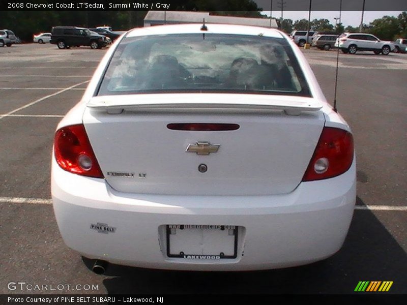 Summit White / Gray 2008 Chevrolet Cobalt LT Sedan