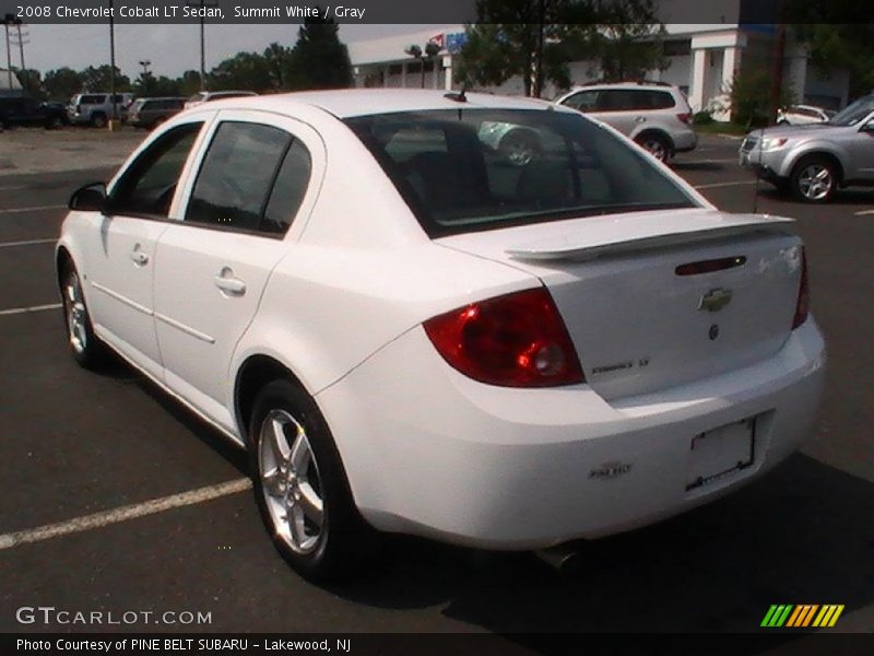 Summit White / Gray 2008 Chevrolet Cobalt LT Sedan