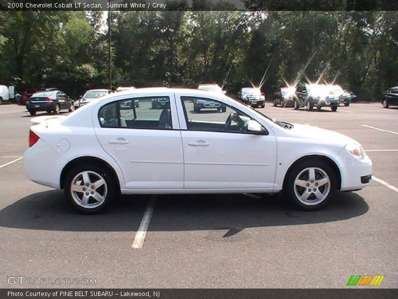 Summit White / Gray 2008 Chevrolet Cobalt LT Sedan