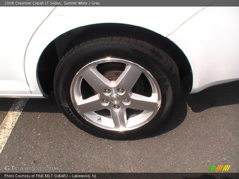 Summit White / Gray 2008 Chevrolet Cobalt LT Sedan