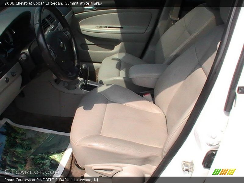 Summit White / Gray 2008 Chevrolet Cobalt LT Sedan