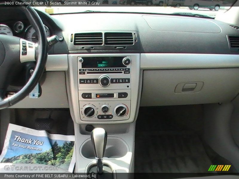 Summit White / Gray 2008 Chevrolet Cobalt LT Sedan