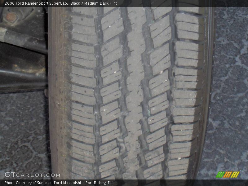 Black / Medium Dark Flint 2006 Ford Ranger Sport SuperCab