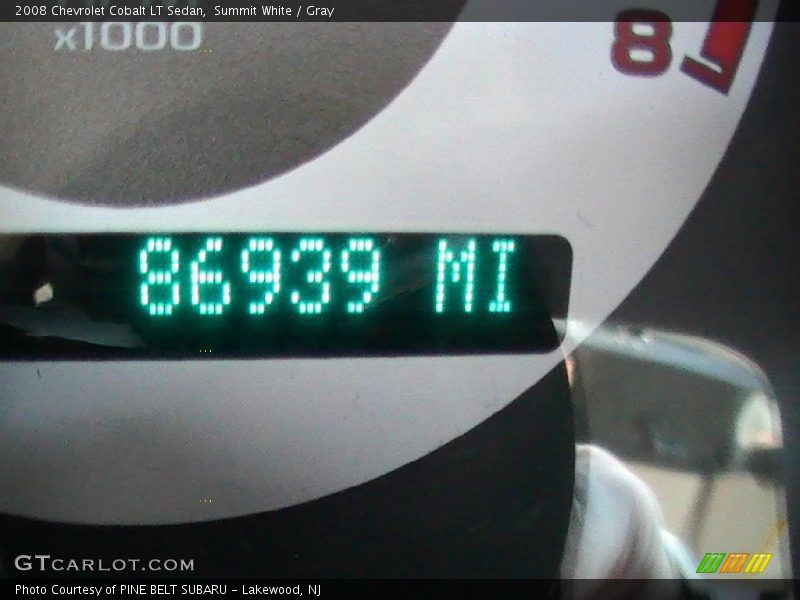 Summit White / Gray 2008 Chevrolet Cobalt LT Sedan