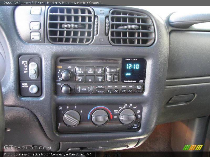 Monterey Maroon Metallic / Graphite 2000 GMC Jimmy SLE 4x4