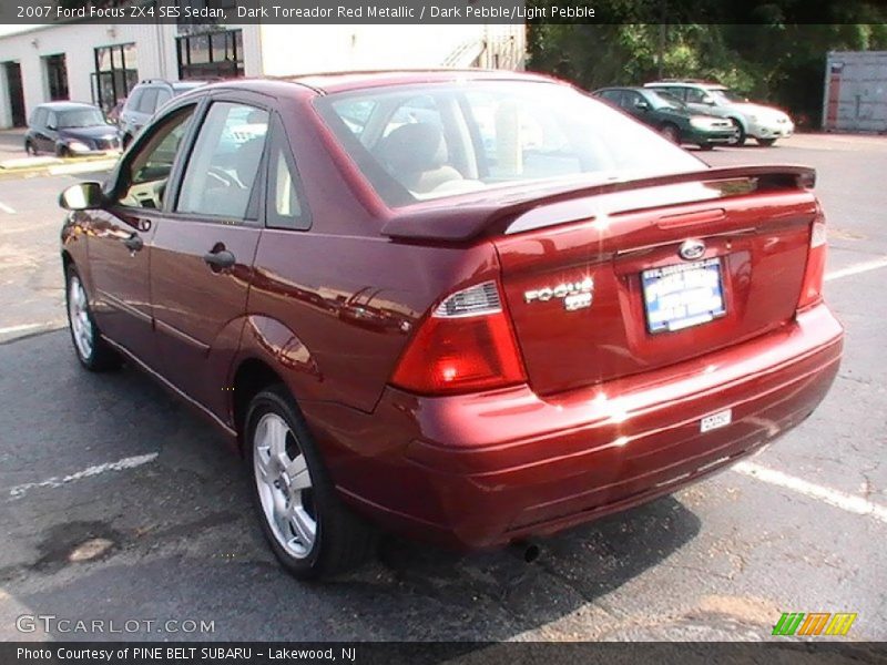 Dark Toreador Red Metallic / Dark Pebble/Light Pebble 2007 Ford Focus ZX4 SES Sedan