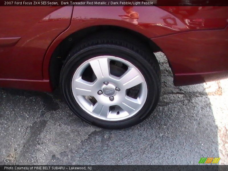 Dark Toreador Red Metallic / Dark Pebble/Light Pebble 2007 Ford Focus ZX4 SES Sedan