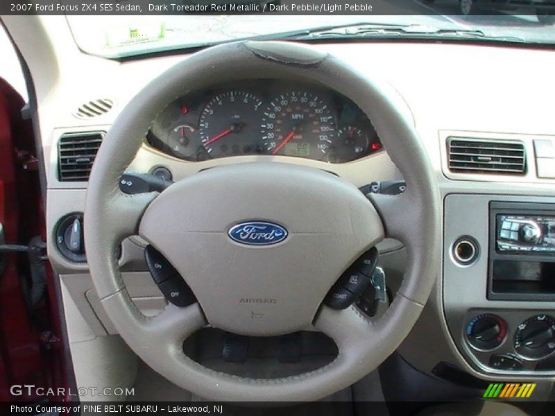 Dark Toreador Red Metallic / Dark Pebble/Light Pebble 2007 Ford Focus ZX4 SES Sedan