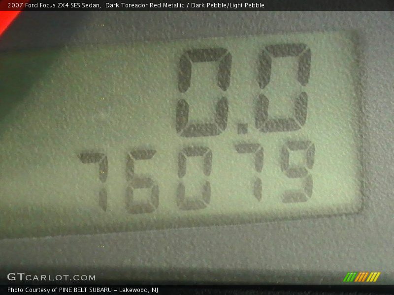 Dark Toreador Red Metallic / Dark Pebble/Light Pebble 2007 Ford Focus ZX4 SES Sedan