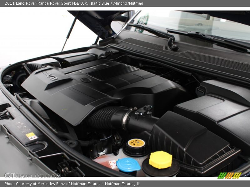 Baltic Blue / Almond/Nutmeg 2011 Land Rover Range Rover Sport HSE LUX