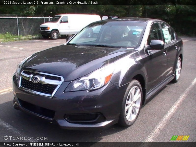 Graphite Gray Metallic / Black 2013 Subaru Legacy 2.5i Premium