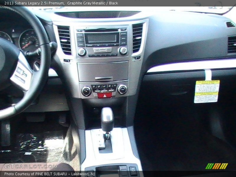 Graphite Gray Metallic / Black 2013 Subaru Legacy 2.5i Premium