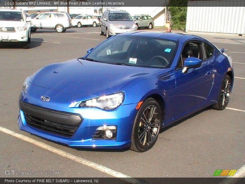 WR Blue Pearl / Black Leather/Alcantara 2013 Subaru BRZ Limited