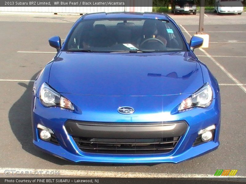 WR Blue Pearl / Black Leather/Alcantara 2013 Subaru BRZ Limited
