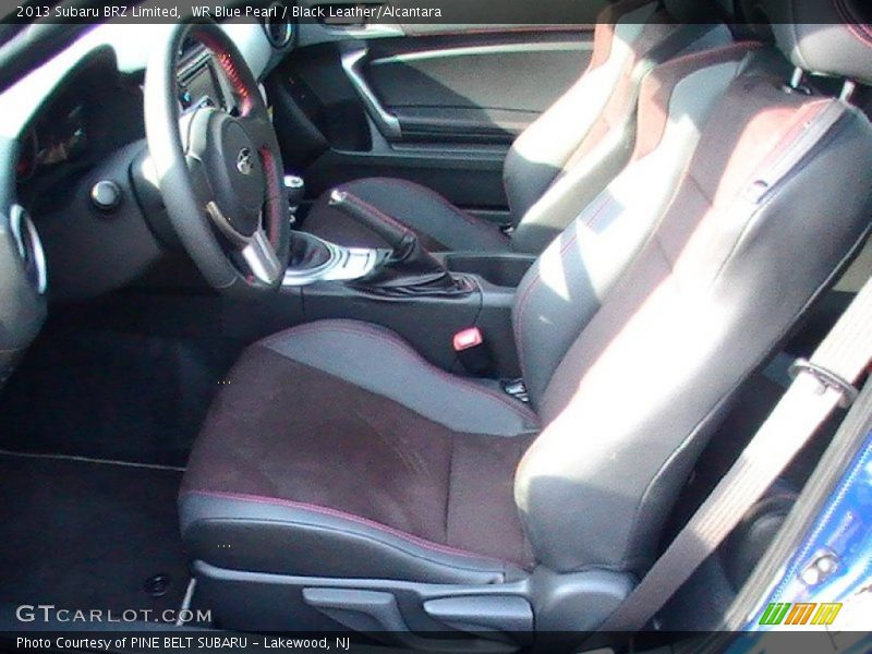  2013 BRZ Limited Black Leather/Alcantara Interior