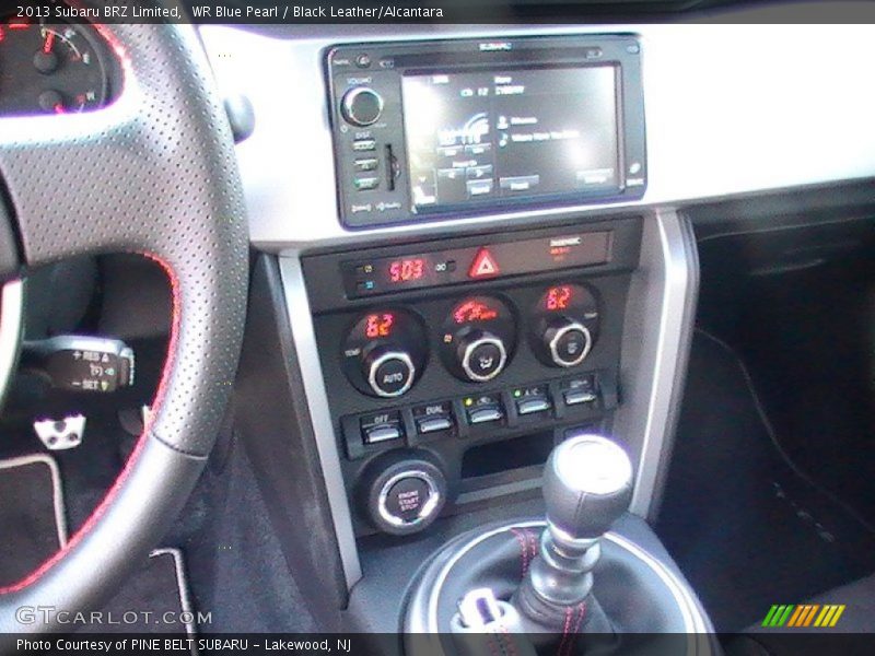 WR Blue Pearl / Black Leather/Alcantara 2013 Subaru BRZ Limited