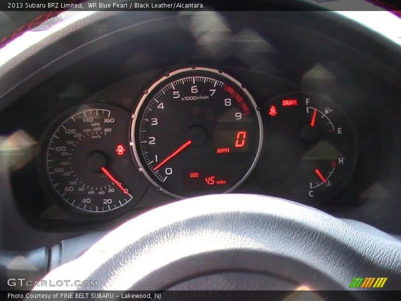  2013 BRZ Limited Limited Gauges