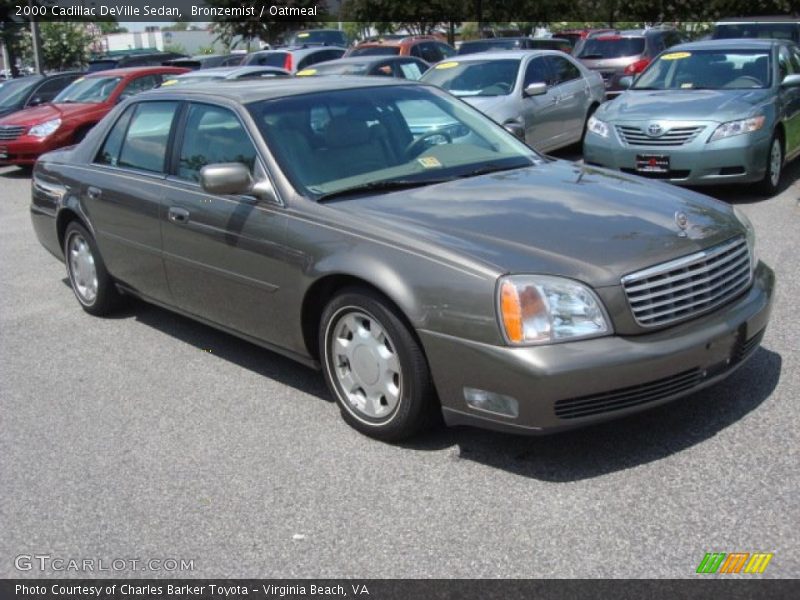 Bronzemist / Oatmeal 2000 Cadillac DeVille Sedan