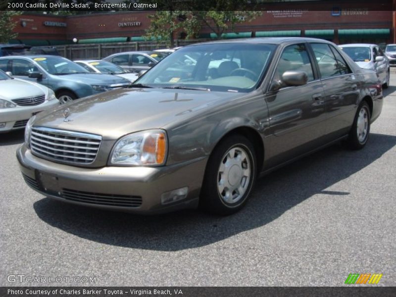 Bronzemist / Oatmeal 2000 Cadillac DeVille Sedan
