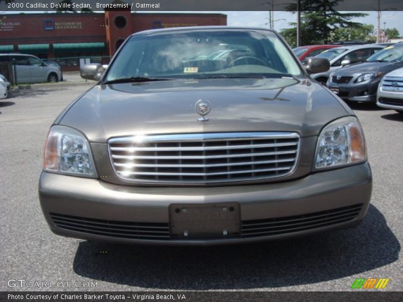 Bronzemist / Oatmeal 2000 Cadillac DeVille Sedan