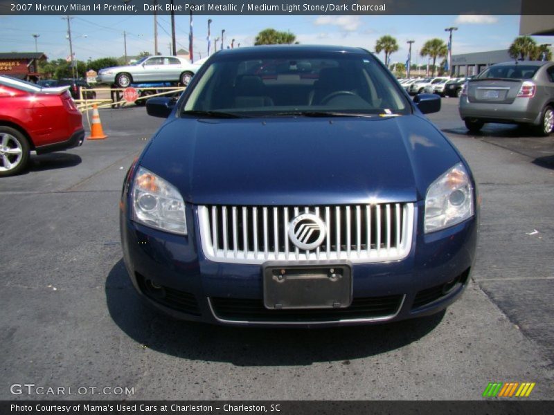 Dark Blue Pearl Metallic / Medium Light Stone/Dark Charcoal 2007 Mercury Milan I4 Premier