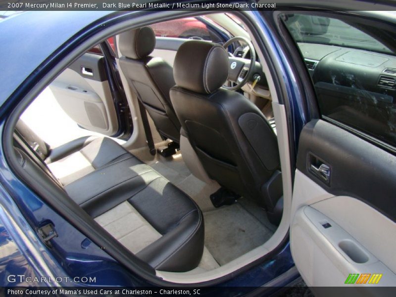 Dark Blue Pearl Metallic / Medium Light Stone/Dark Charcoal 2007 Mercury Milan I4 Premier