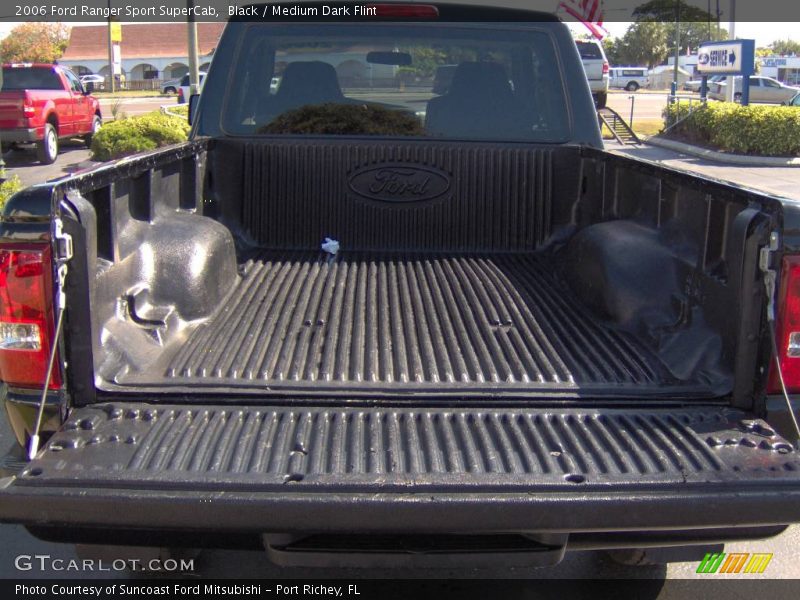 Black / Medium Dark Flint 2006 Ford Ranger Sport SuperCab