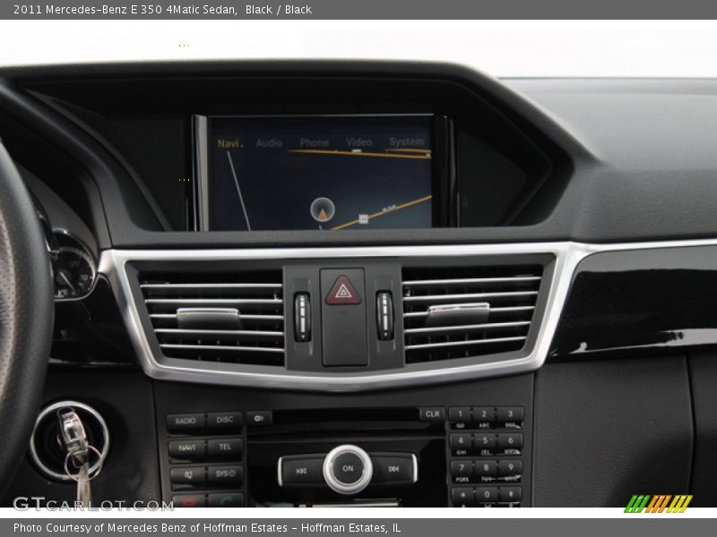 Black / Black 2011 Mercedes-Benz E 350 4Matic Sedan