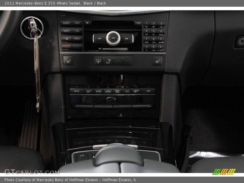 Black / Black 2011 Mercedes-Benz E 350 4Matic Sedan