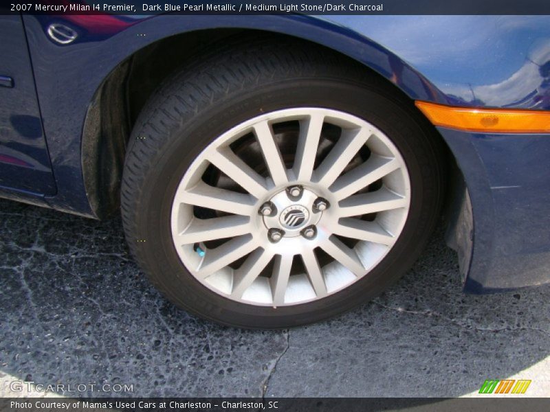 Dark Blue Pearl Metallic / Medium Light Stone/Dark Charcoal 2007 Mercury Milan I4 Premier