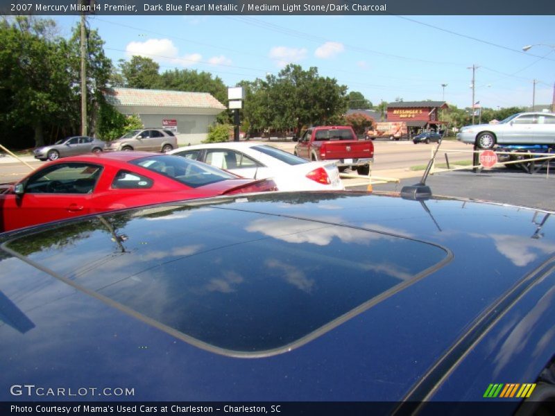 Dark Blue Pearl Metallic / Medium Light Stone/Dark Charcoal 2007 Mercury Milan I4 Premier
