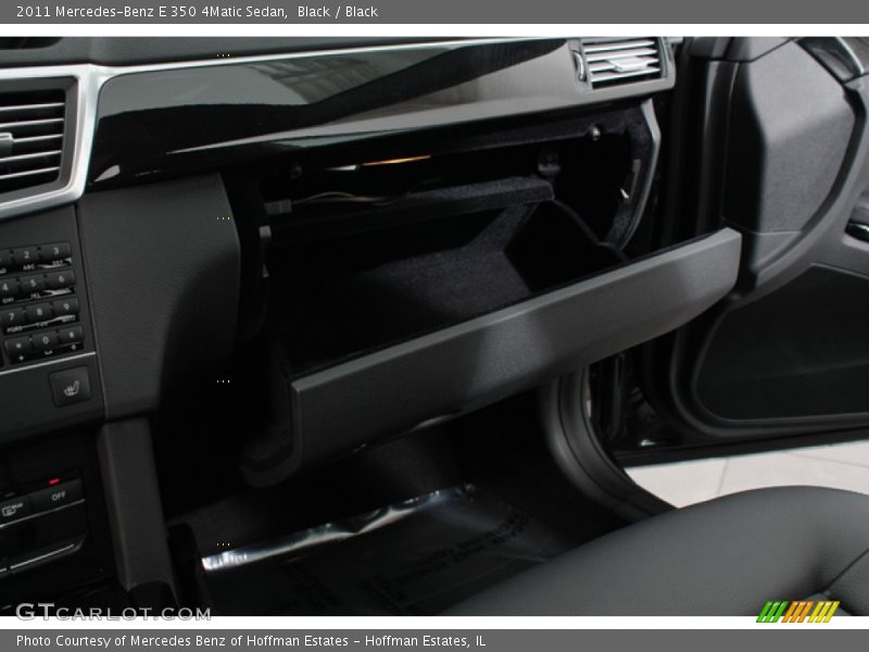Black / Black 2011 Mercedes-Benz E 350 4Matic Sedan